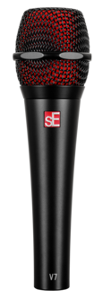 SE Electronics V7 Black sångmikrofon, svart