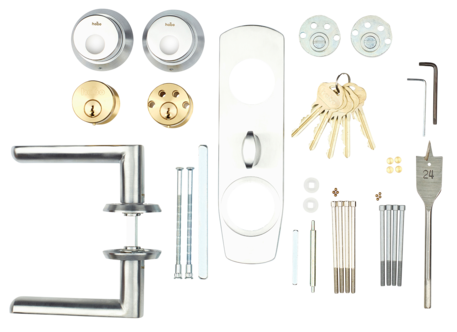 Ytterdörrsats Säkra, Habo