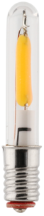 E5 LED-lampor till adventsljusstake, 12 V DC 0,2 W, 6-pack