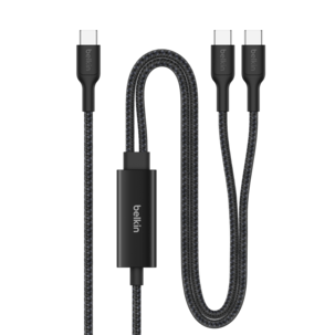 Belkin BoostCharge Pro USB-C, 2 x USB-C-kabel 140 W, 1,5 m