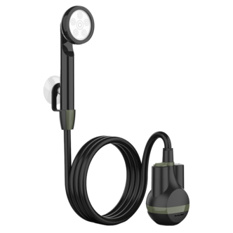 Campingdusj oppladbar, USB