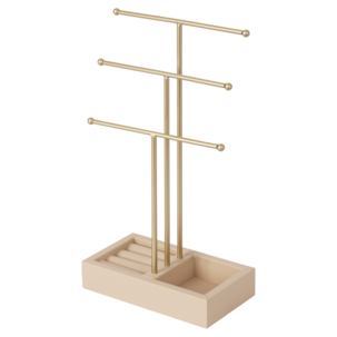 Smyckesträd 3 nivåer med displaylåda