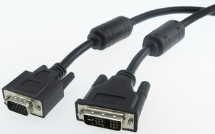 Adapterkabel DVI-I till VGA