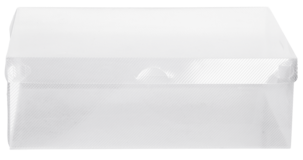 Skolåda plast, stapelbar 3-pack