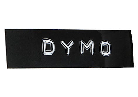 märkmaskin dymo omega