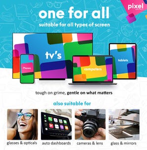 IT Dusters Pixel Wipes Screen Cleaner våtservetter