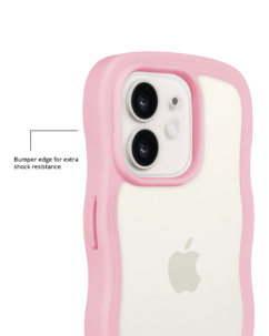 Holdit Wavy Case iPhone 12, 12 Pro mobilskal