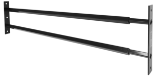 Mottez B947 fönstergaller, 2 stänger 99–188 cm