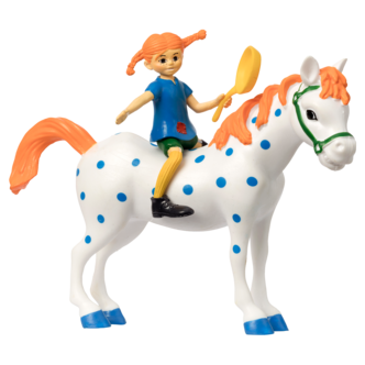Pippi Långstrump och Lilla Gubben figurset, från 3 år