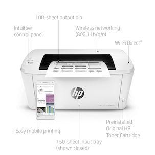 HP LaserJet Pro M15W, laserskrivare  