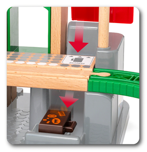 Brio Central Station Set 33989 togstasjon, fra 3 år