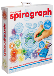 Spirograf set barn, rita geometriska mönster, från 8 år