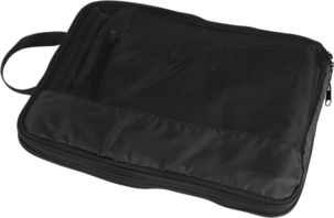 Packkuber och skopåsar reseförvaring, svarta, 7-pack