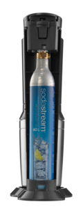 Hiilihapotuslaite SodaStream Crystal, Black Metallic