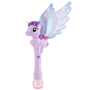 Såpbubbelmaskin barn med belysning, bärbar, från 3 år