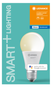 Dimbar LED lampa, E27, Ledvance Smart+