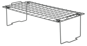 Stabelbar hylle metall Space saver, 56 x 27 x 17 cm