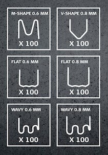 Cocraft Vaihtopuikko muovin juotoskynään, 600 kpl