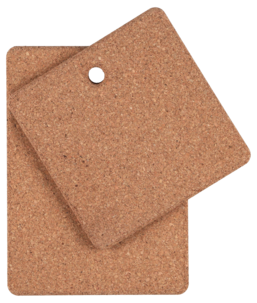 Gryteunderlag i kork, 2-pakning