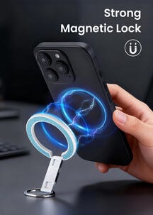 Anmiki glitter ringhållare magnet med mobilgrepp, mobilställ