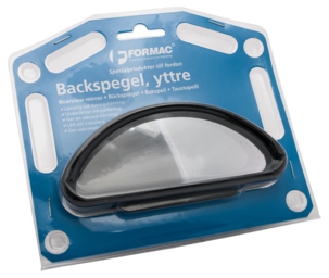 Extra backspegel till bilens ytterbackspegel, 45x130 mm