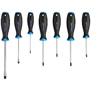 Cocraft skrutrekkersett, 7 deler