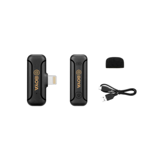 Boya BY-WM3T2-D1 trådlöst mikrofonsystem lightning