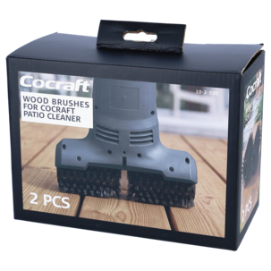 Borste trä till Cocraft terrasstvätt PC 600, 2-pack