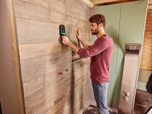 Bosch Universal Detect, digital multidetektor med LED