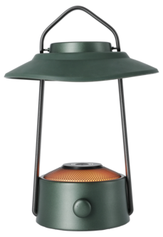 Oppladbar campinglykt med elektrisk telys