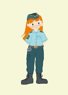 Elsa och Sam memory yrken, från 3 år