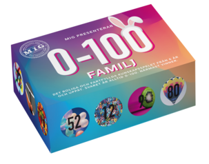 MIG 0-100 Familj frågespel, från 6 år