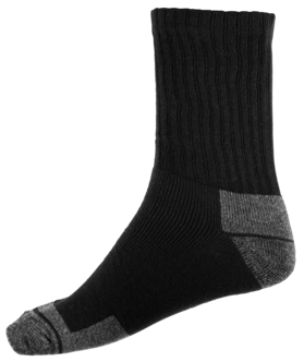 Arbetsstrumpor svart, 3-pack