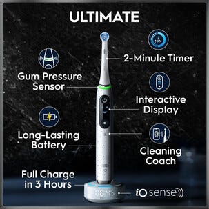 Oral-B iO 10 elektrisk tannbørste, 7 børstemodi