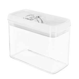 Airtight förvaringsburk plast, stapelbar
