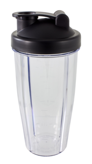 Bägare med dricklock 750 ml, 44-4215 och C3 Mix & Go