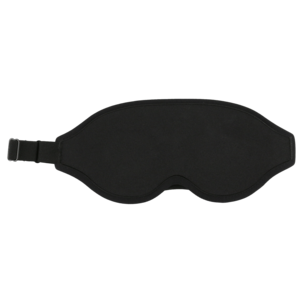 Vadderad sovmask 3D för vuxna, svart 