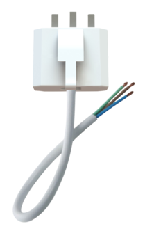 Lamppropp DCL med sladd, jordad