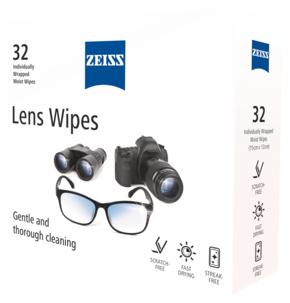 Våtservetter för skärmrengöring Zeiss Lens Wipes