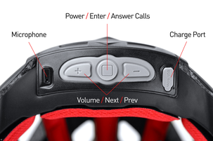 Smart cykelhjälm Livall BH60SE
