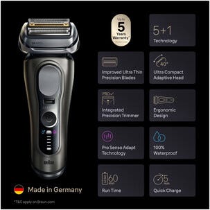 Braun Series 9 Pro+ rakapparat 9655cc 