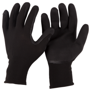 Trädgårdshandskar, svarta