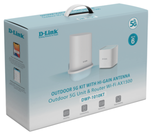 D-Link DWP-1010KT 5G och WiFi 6 Mesh-router utomhus
