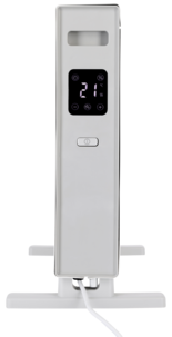 Fristående konvektorelement, 2000 W, vit