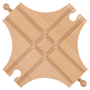 Lisäosasarja puiseen junarataan, yli 3-vuotiaille