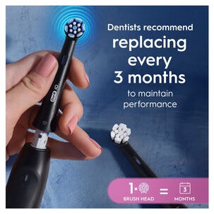Oral-B iO Gentle Care borsthuvud, svart