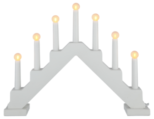 E10 LED-lampor till adventsljusstake, 10-55 V rund, 4-pack