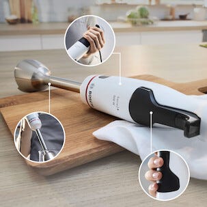 Bosch ErgoMaster stavmixer med hacktillsats, MSM4W422