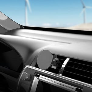 Puhelinpidike auton tuuletussuuttimeen, magneettinen