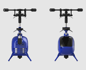 Syma Mini Heli radiostyrt helikopter, oppladbart, fra 8 år